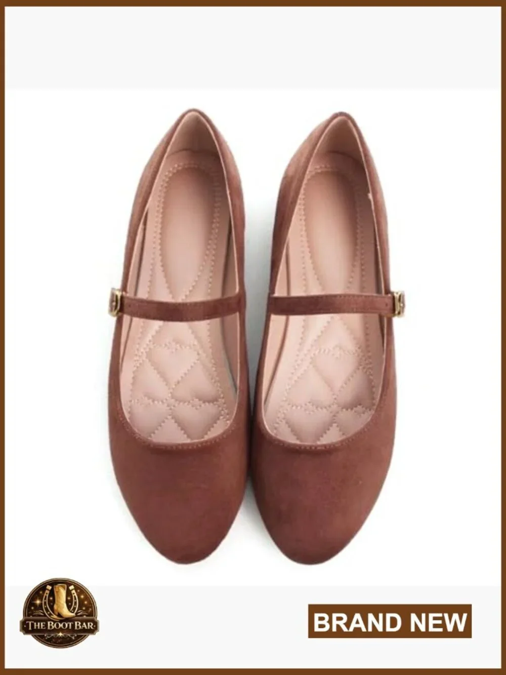 Women's Leather Mary Jane Flats Square Toe Retro Dress Shoes Adjustable Strap